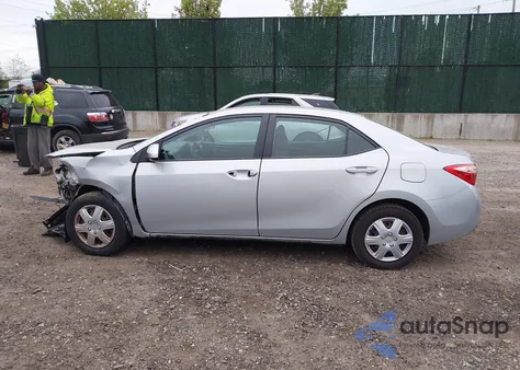 2018 Toyota Corolla Le из США, поврежденный, VIN 2T1BURHEXJC031295